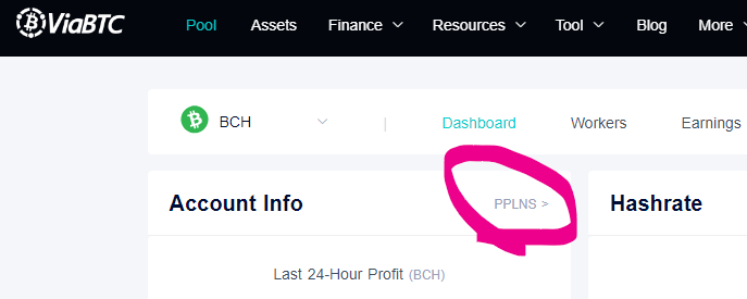 Screenshot Mining Payment Settings3