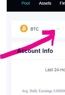 Screenshot Mining Coin Setting2